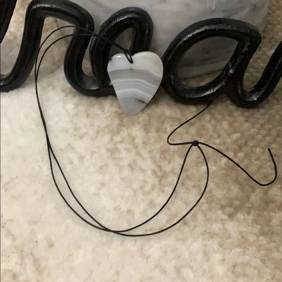 Agate banded heart.. perfect condition - Picture 2 of 2